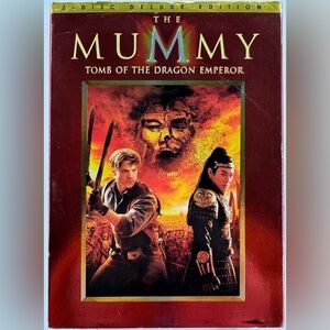 The Mummy: Tomb of the Dragon Emperor 2-Disc Deluxe Edition on DVD w/Slipcover.